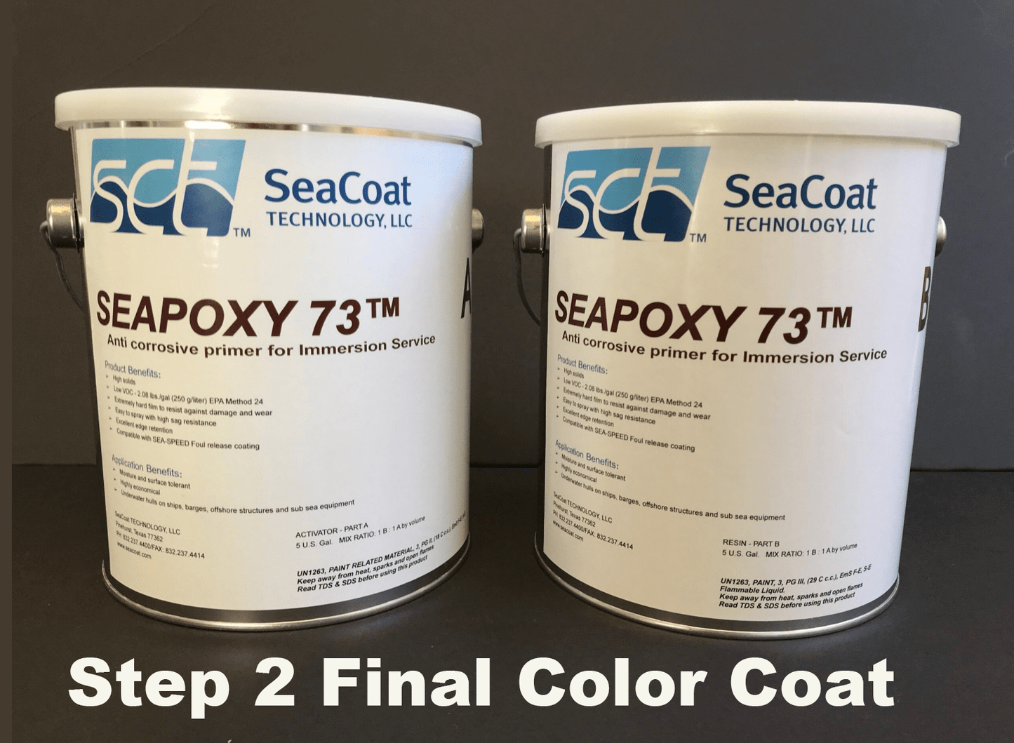 Seapoxy 73® - Two Gallon Kit - Color Coat