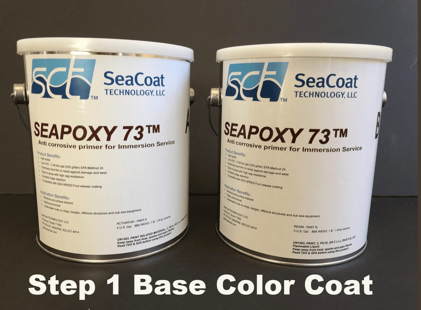 Seapoxy 73® - Two Gallon Kit - Base Coat